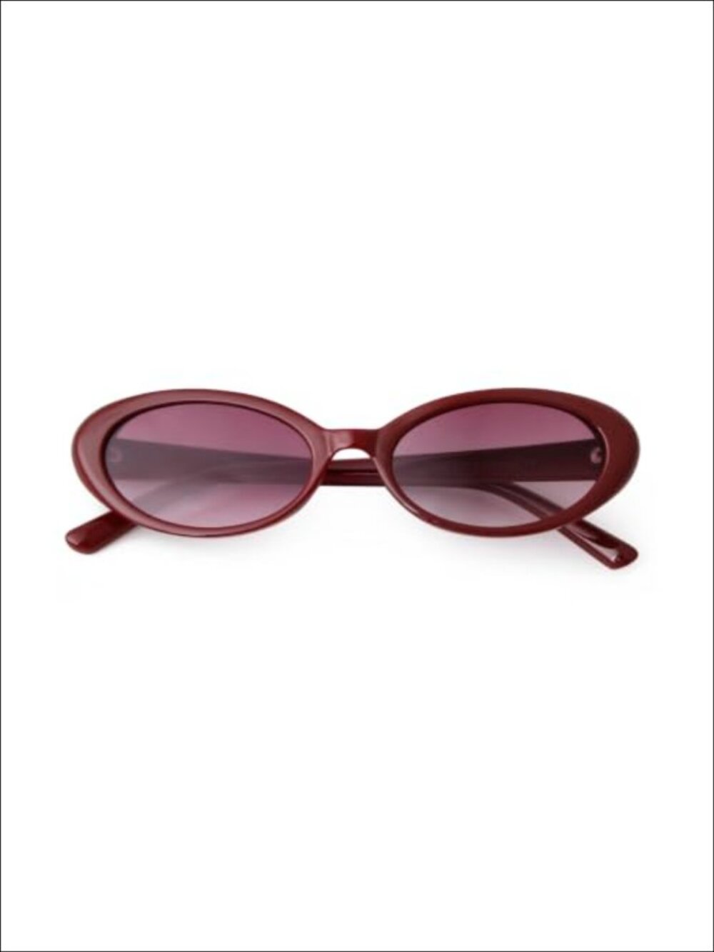 Oval Sunglasses for Women Retro 90s Small Trendy UV400 Shades